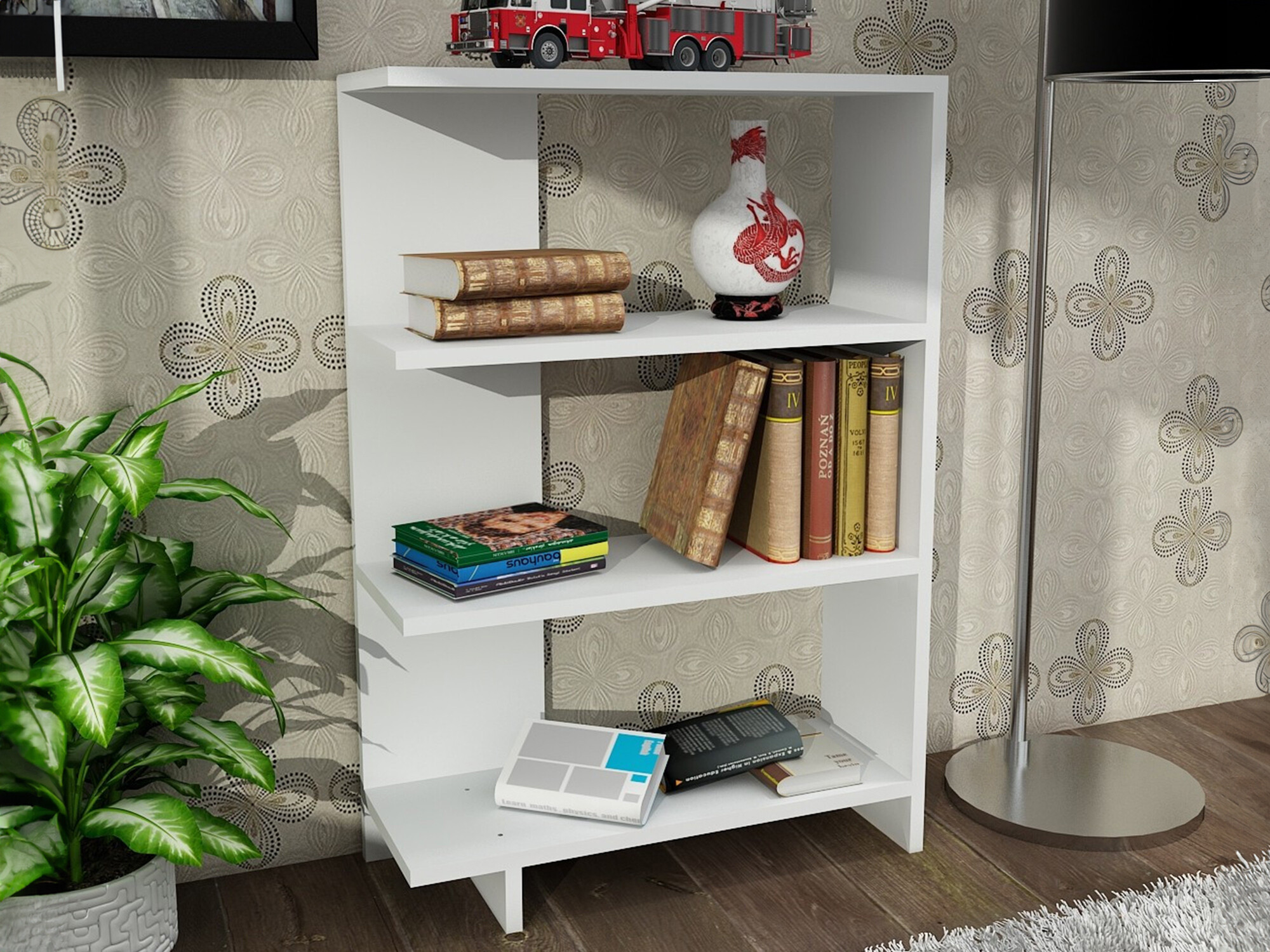 Könyvespolc Kailua 1173