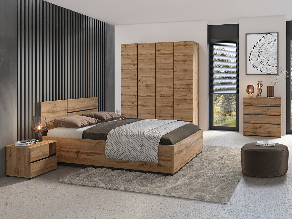 Komód Alfere 121 (Wotan tölgy)