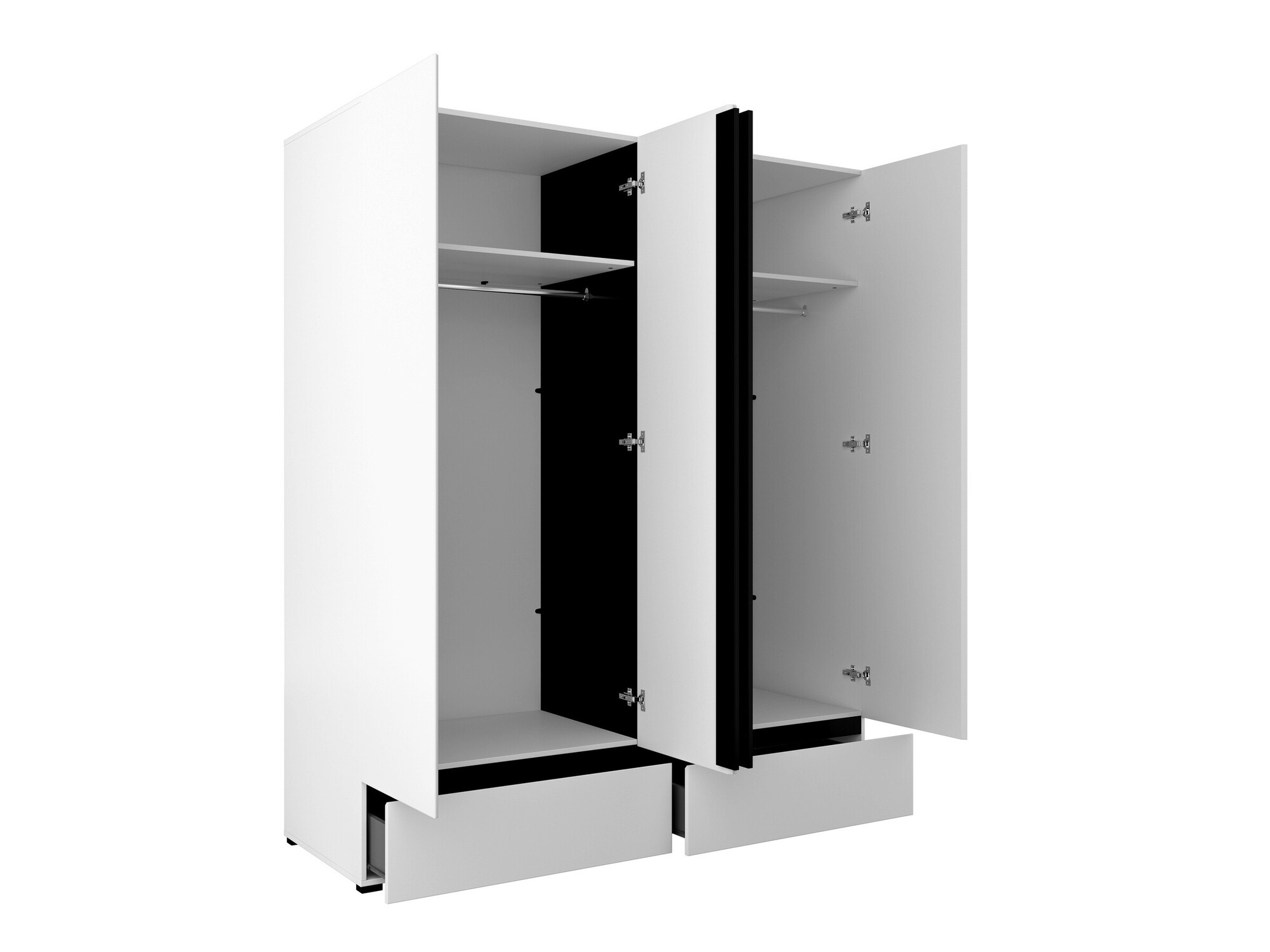 Hálószoba garnitúra Alfere 124 (Fehér)