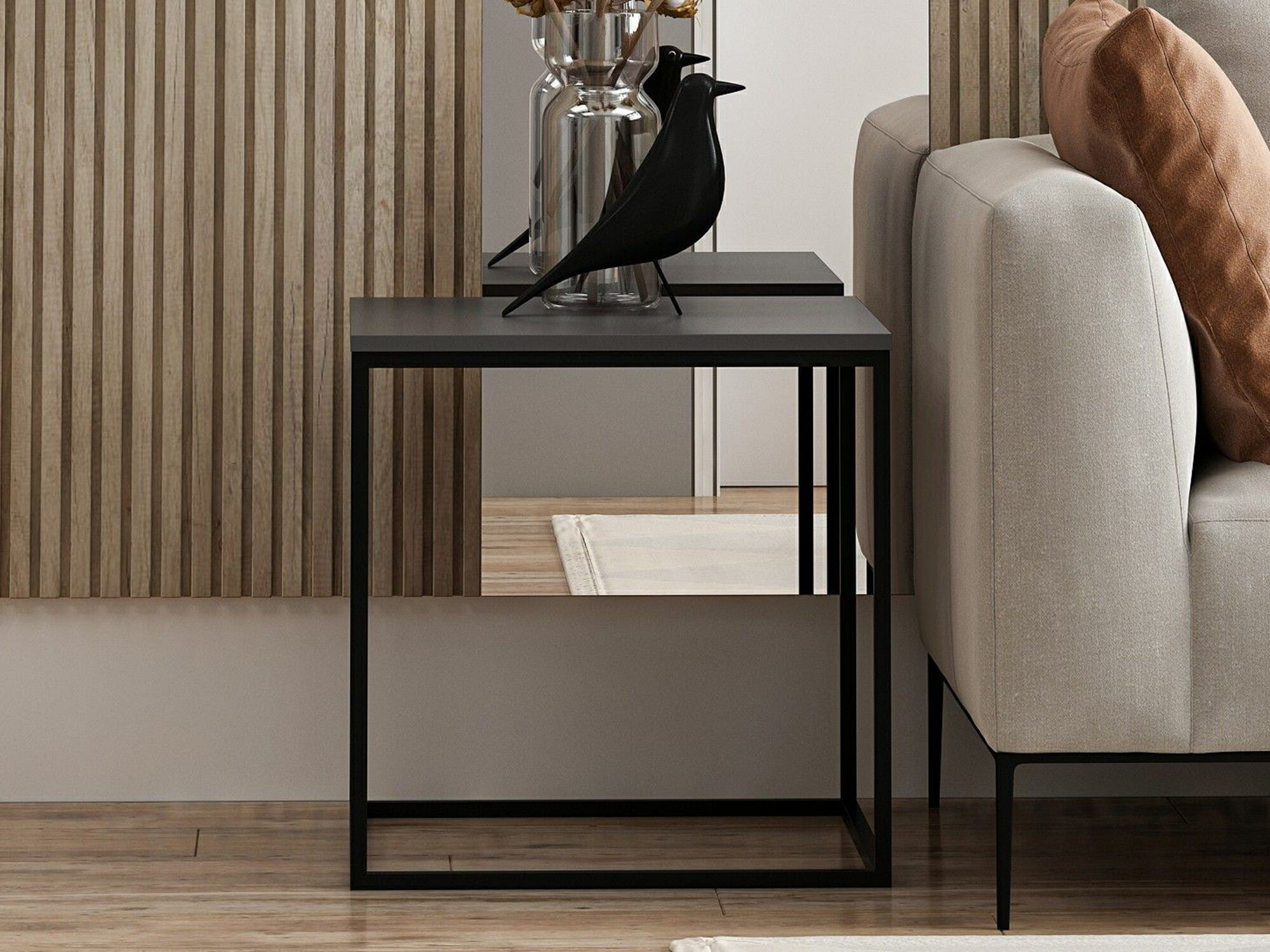 Kisasztal Kailua 1307 (Fekete + Antracit)