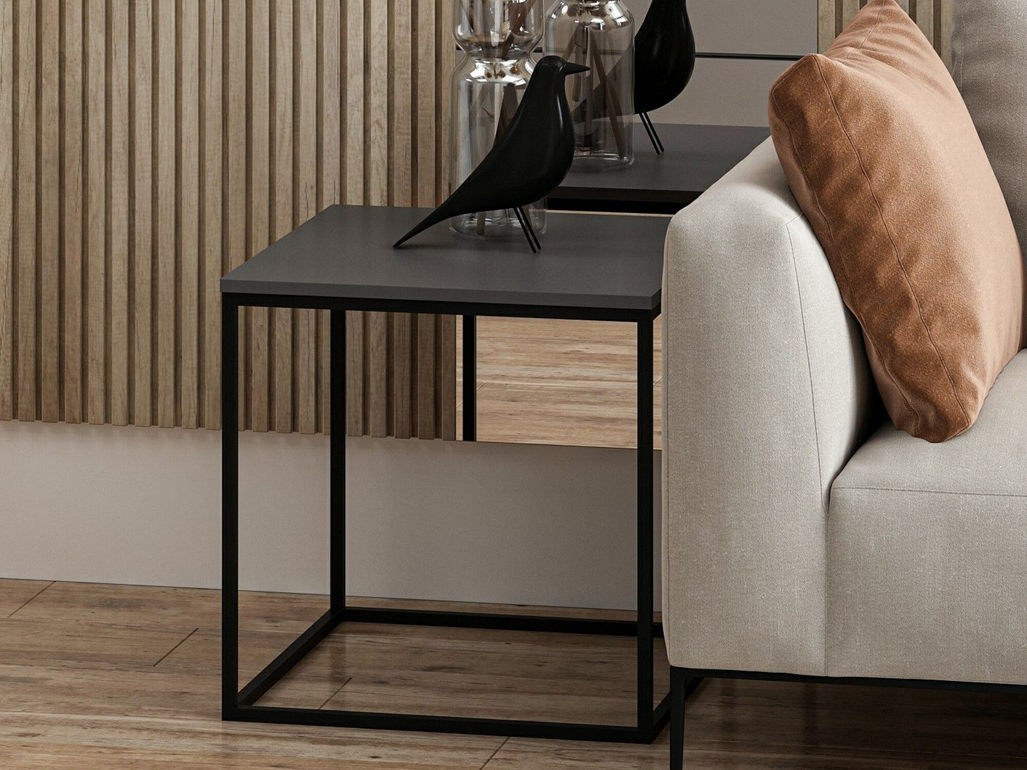 Kisasztal Kailua 1307 (Fekete + Antracit)