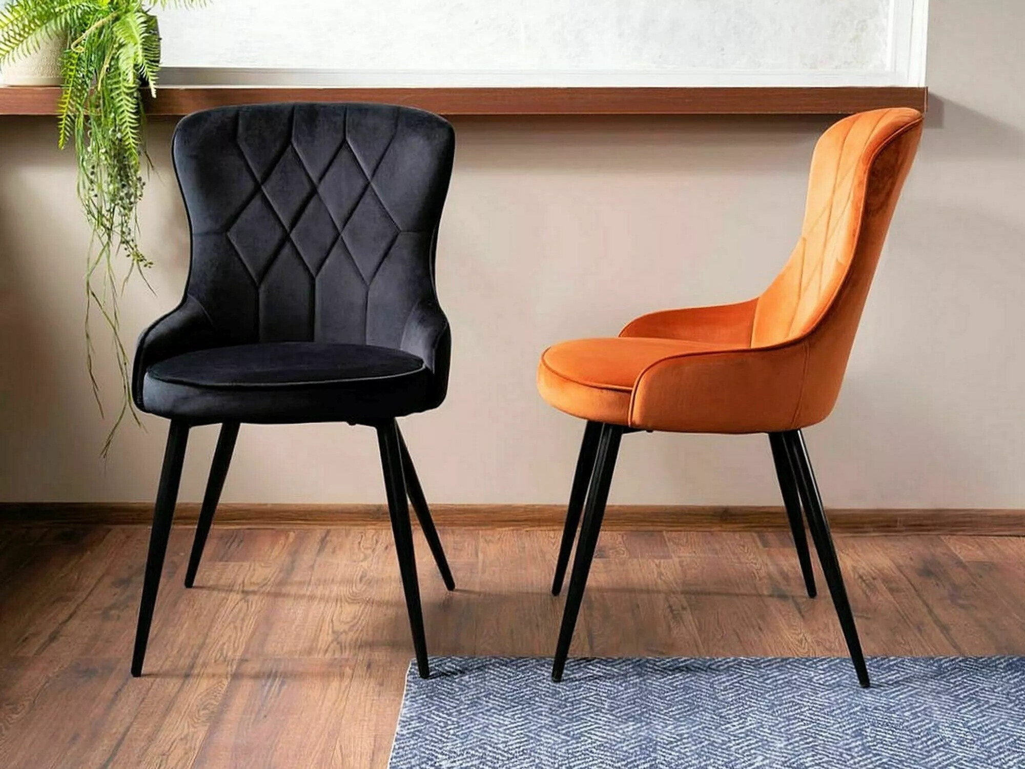 Szék Detroit 524 (Fekete)