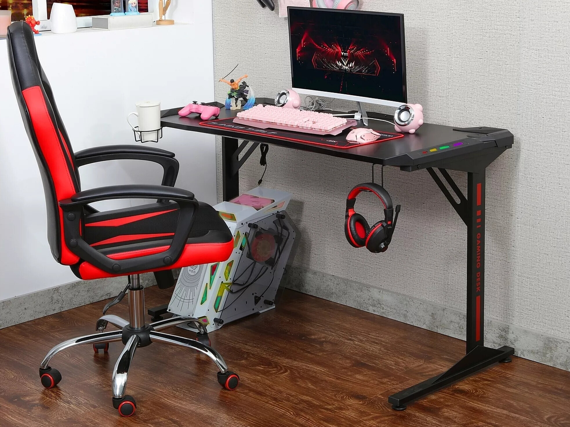 Gamer asztal Detroit 528