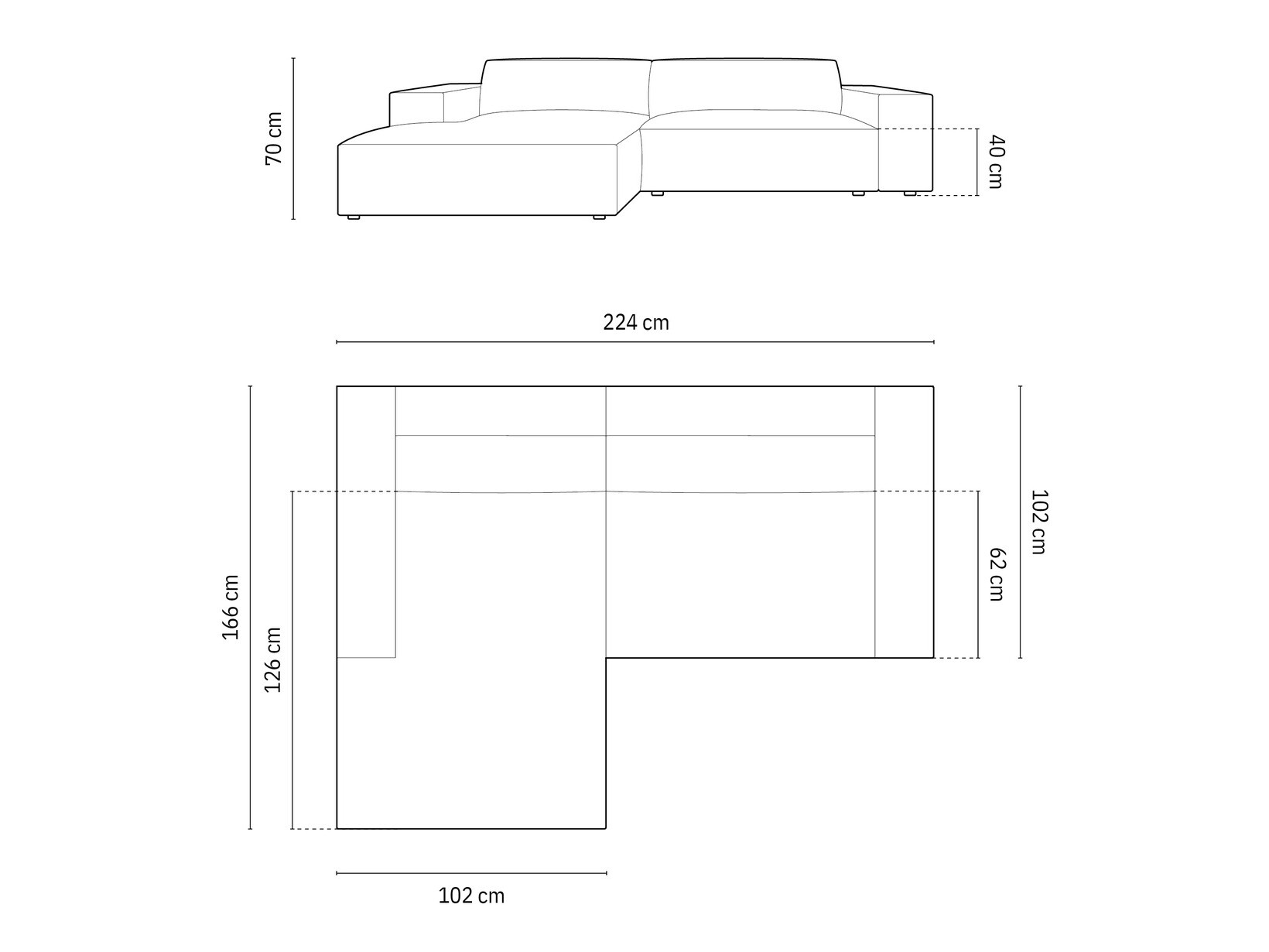 Sarokkanapé Lomcalu 101 (Megan 351)