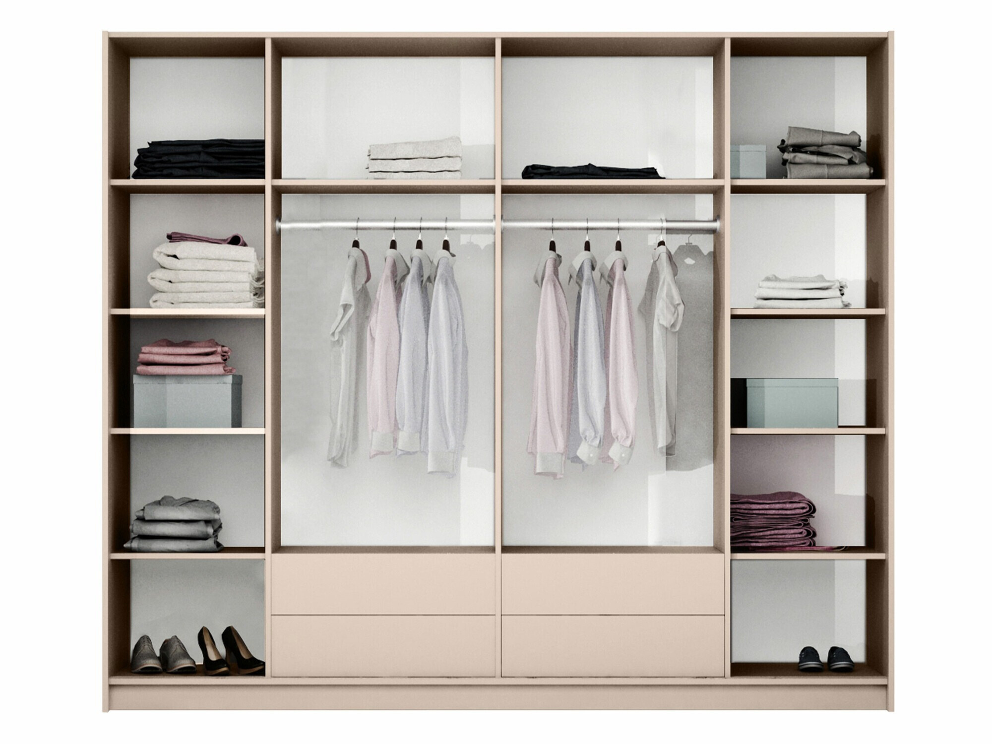 Gardróbszekrény Honolulu 121 (Lava)