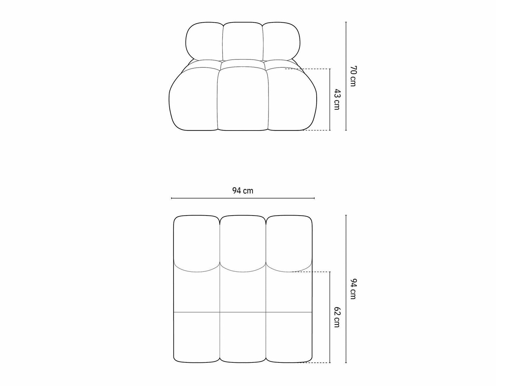 Fotel Caltenu 101 (Riviera 100)