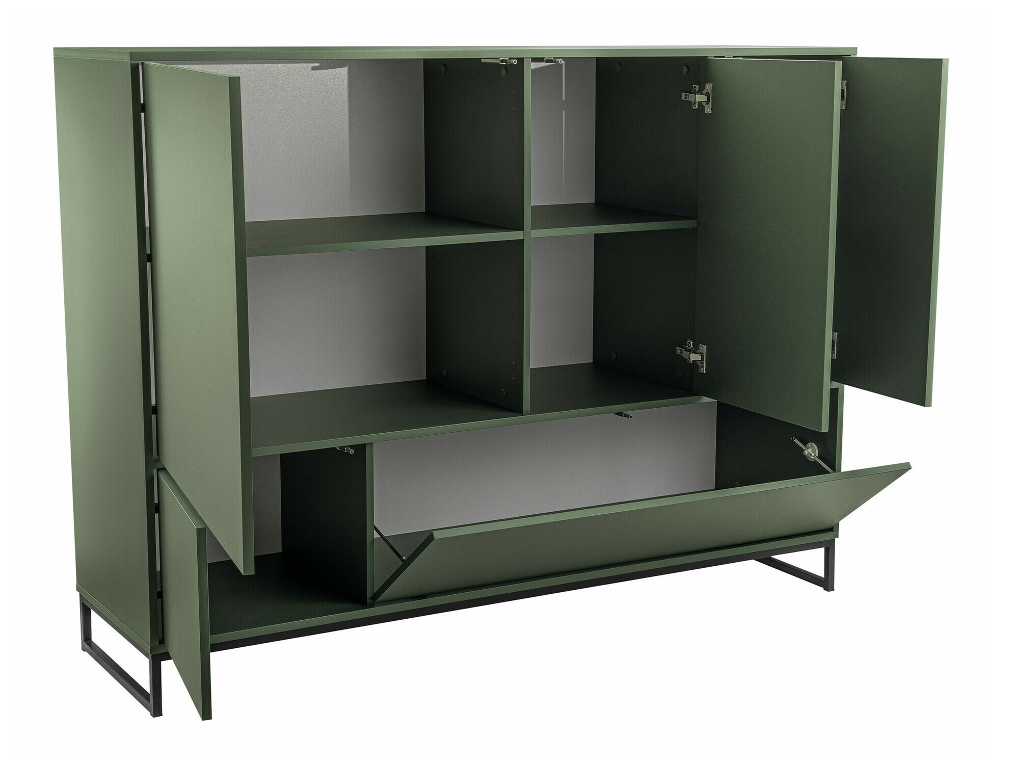 Könyvespolc Calcalo 106 (Bézs)