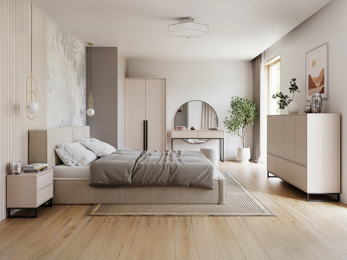 Könyvespolc Calcalo 106 (Bézs)