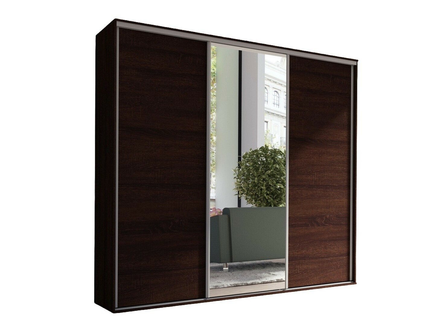 Gardróbszekrény Murrieta 145 (Sötét Sonoma tölgy)