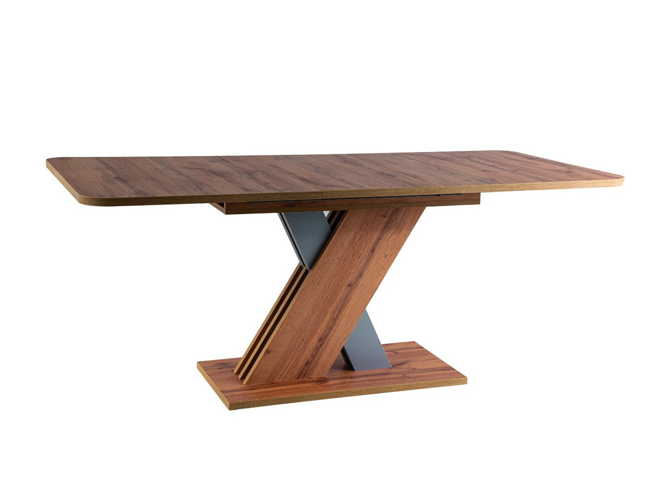 Asztal Detroit 568 (Wotan tölgy + Szürke)