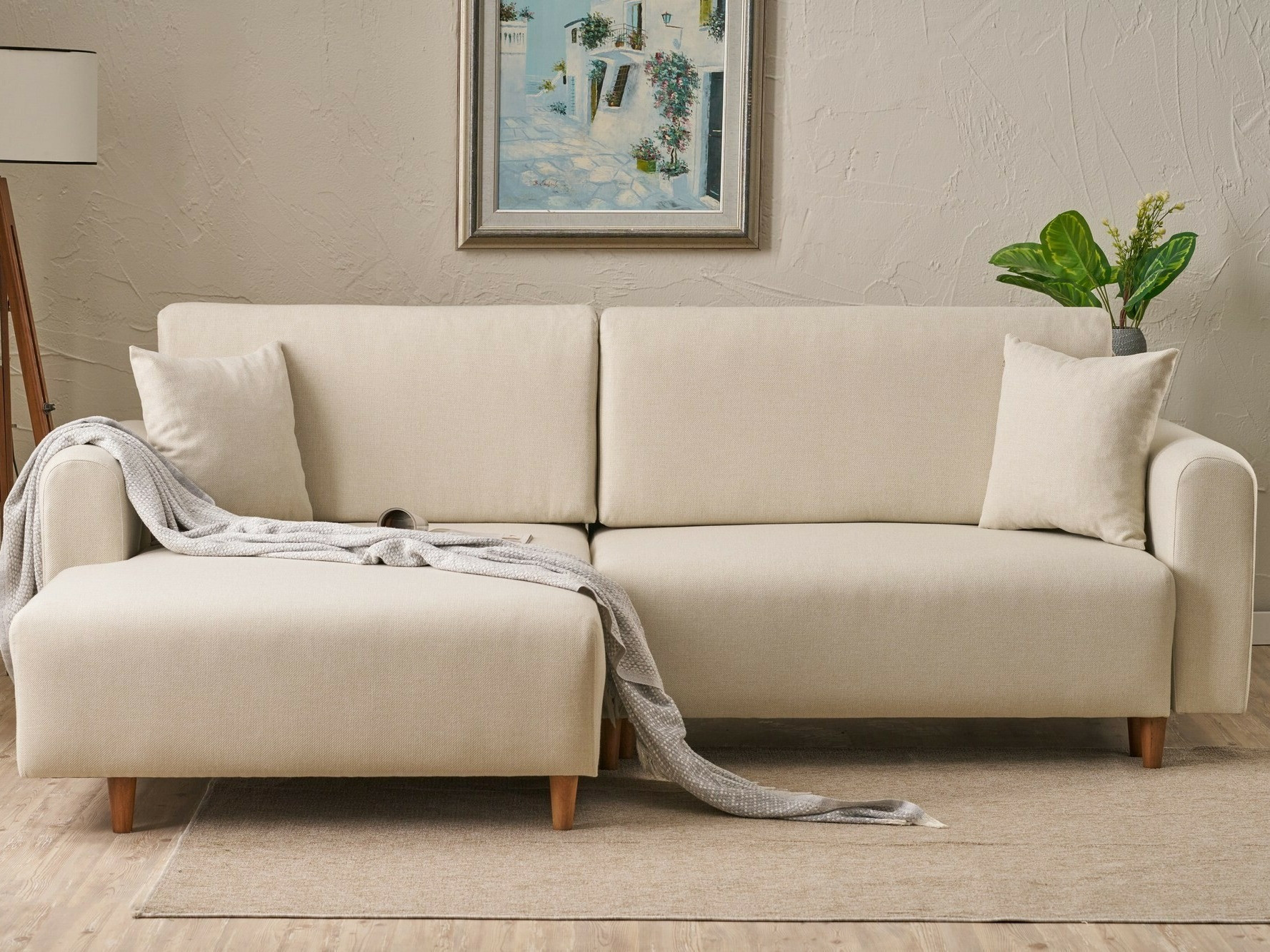 Sarokkanapé Altadena 592 (Krém)