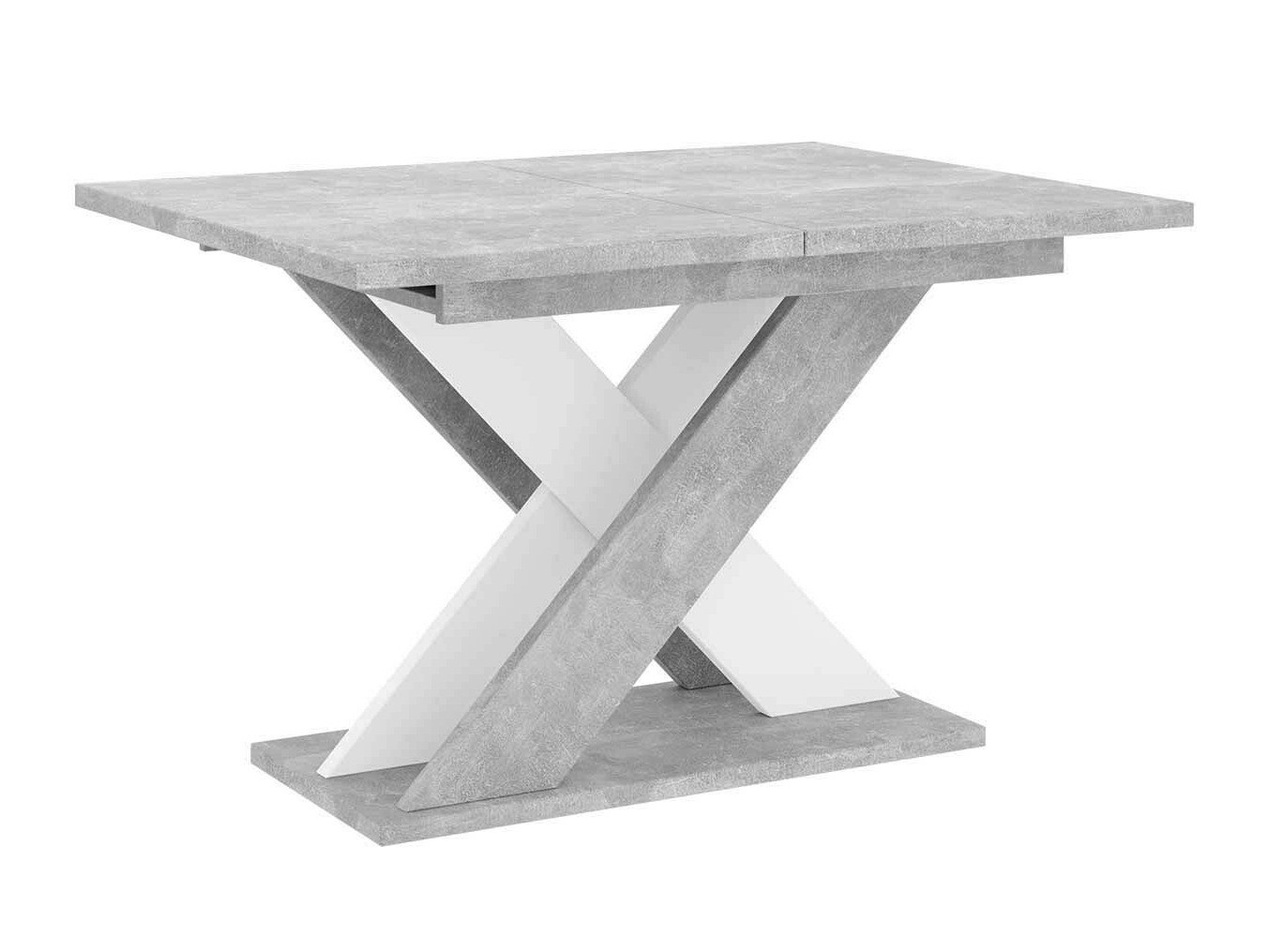 Asztal Goodyear 117 (Szürke + Fehér)