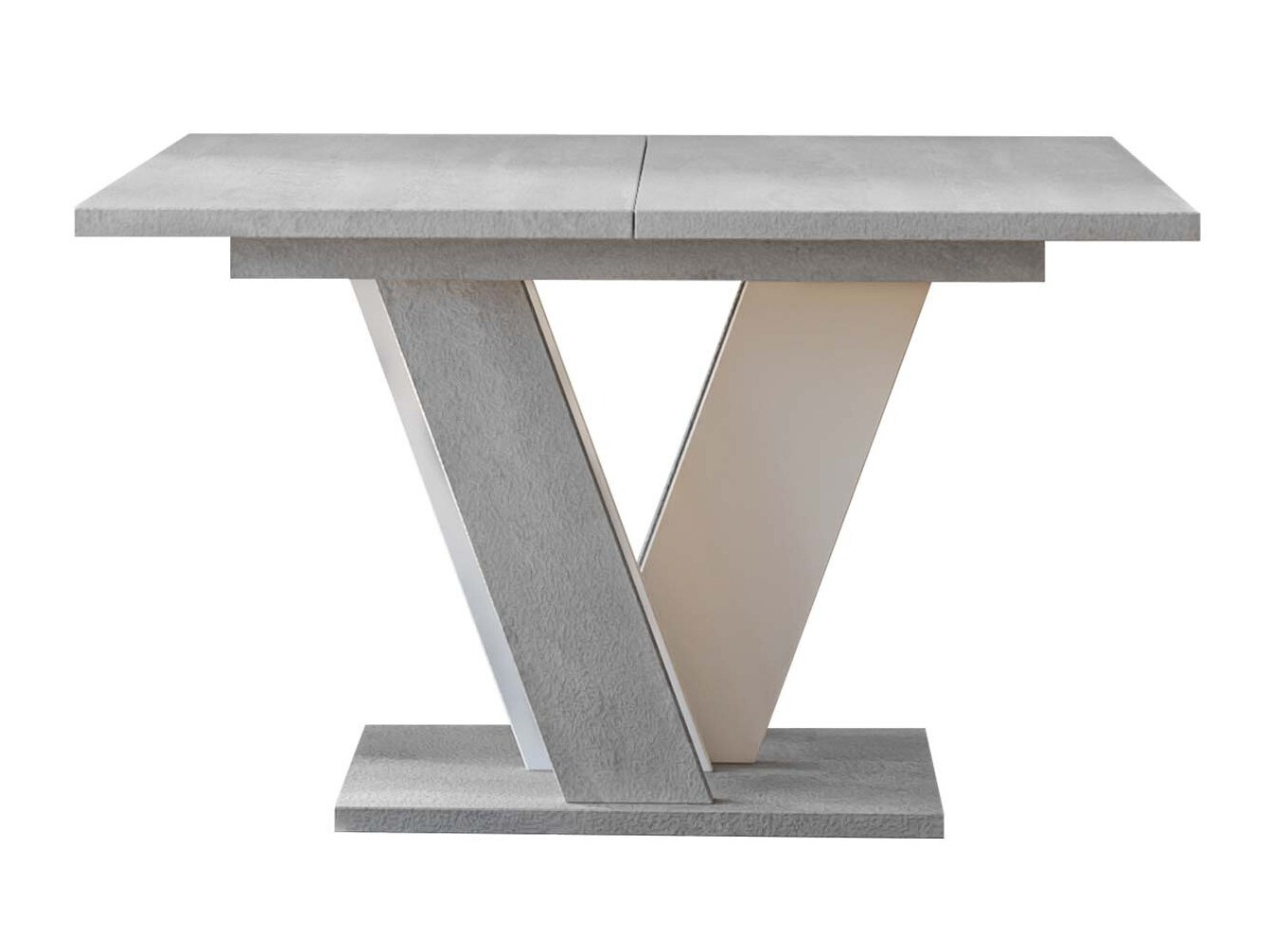 Asztal Goodyear 125 (Szürke + Fehér)