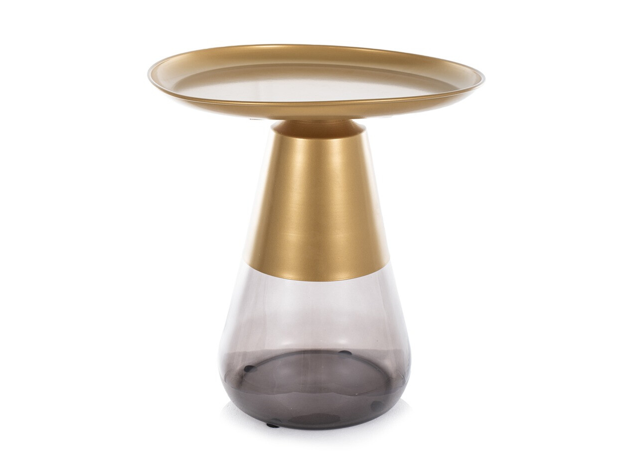 Dohányzóasztal Detroit 573 (Aranysárga + Fekete)