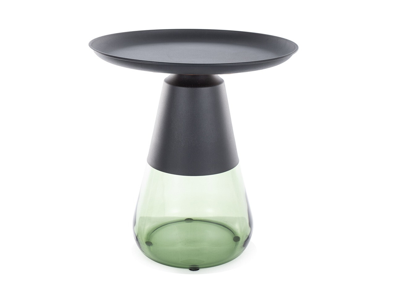 Dohányzóasztal Detroit 573 (Fekete + Zöld)