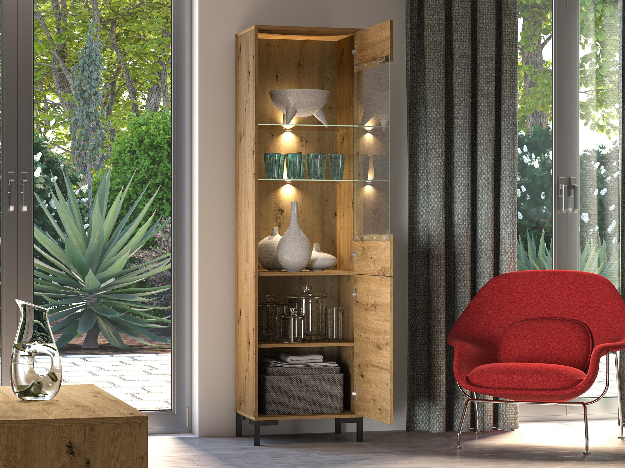 Könyvespolc Larnolo 115