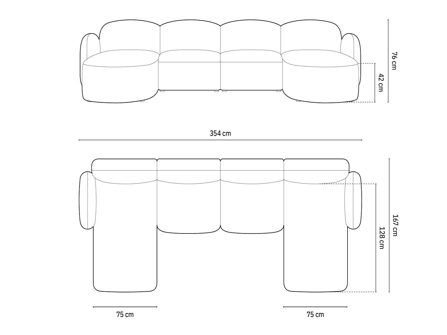 Sarokkanapé Tolmira 105 (Casino Világoszöld)
