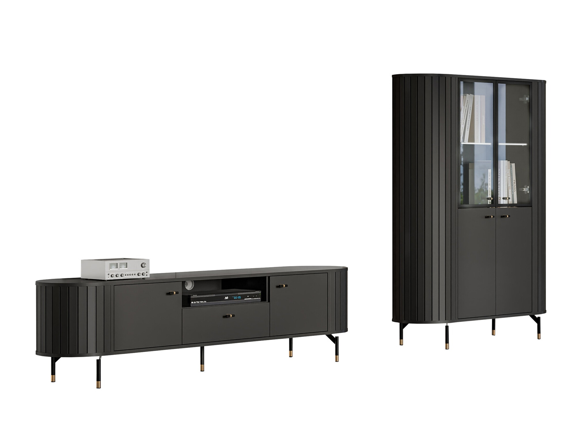 Nappali szett Novmono 108 (Fekete)