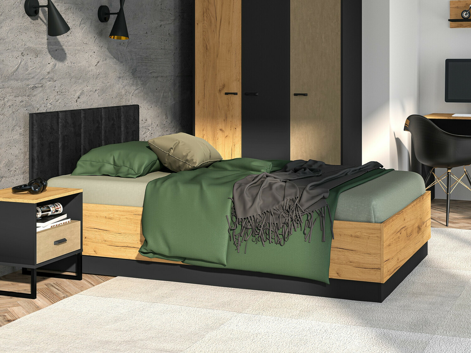 Éjjeliszekrény Tortiva 107