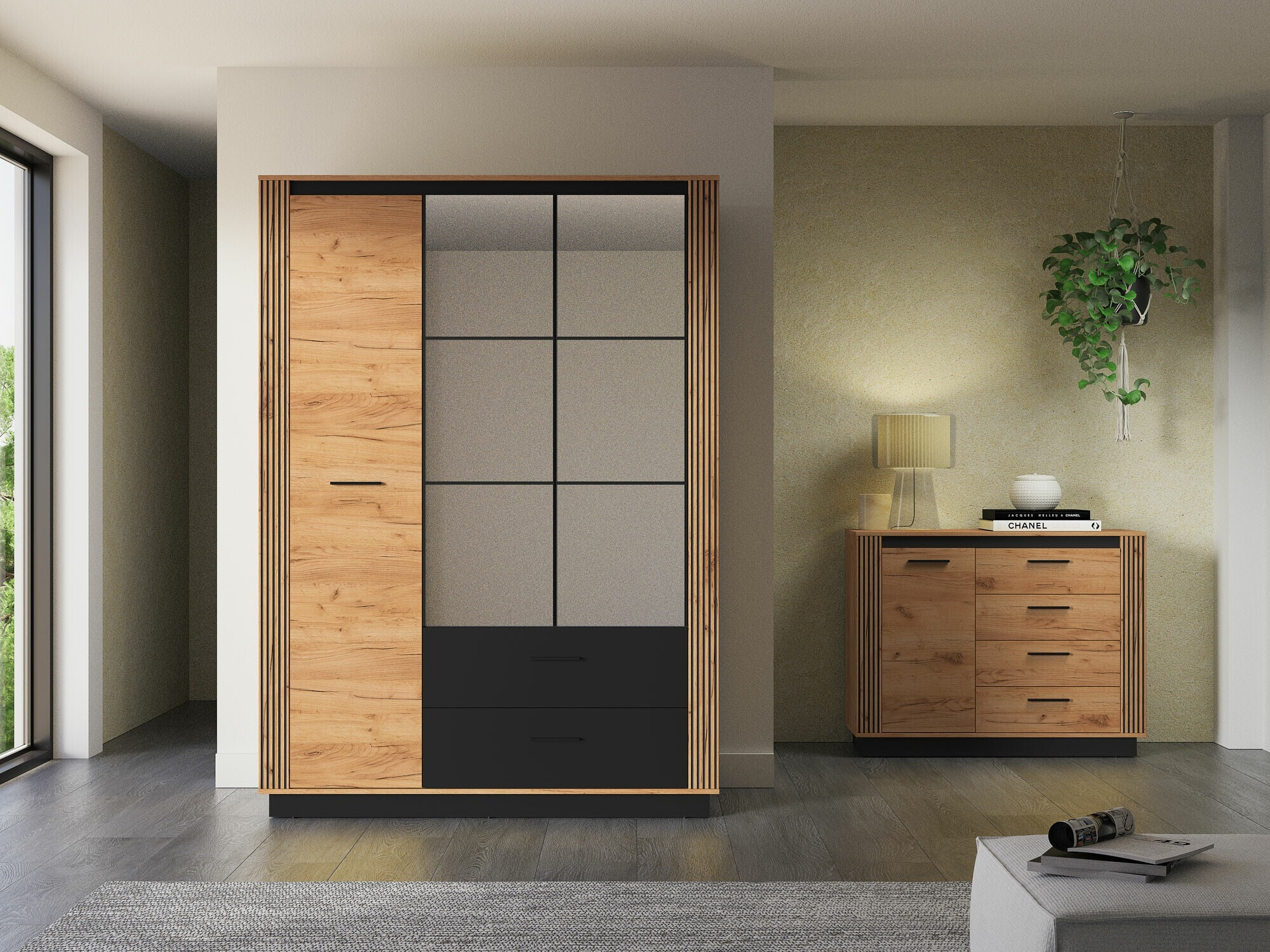 Gardróbszekrény Livluo 101