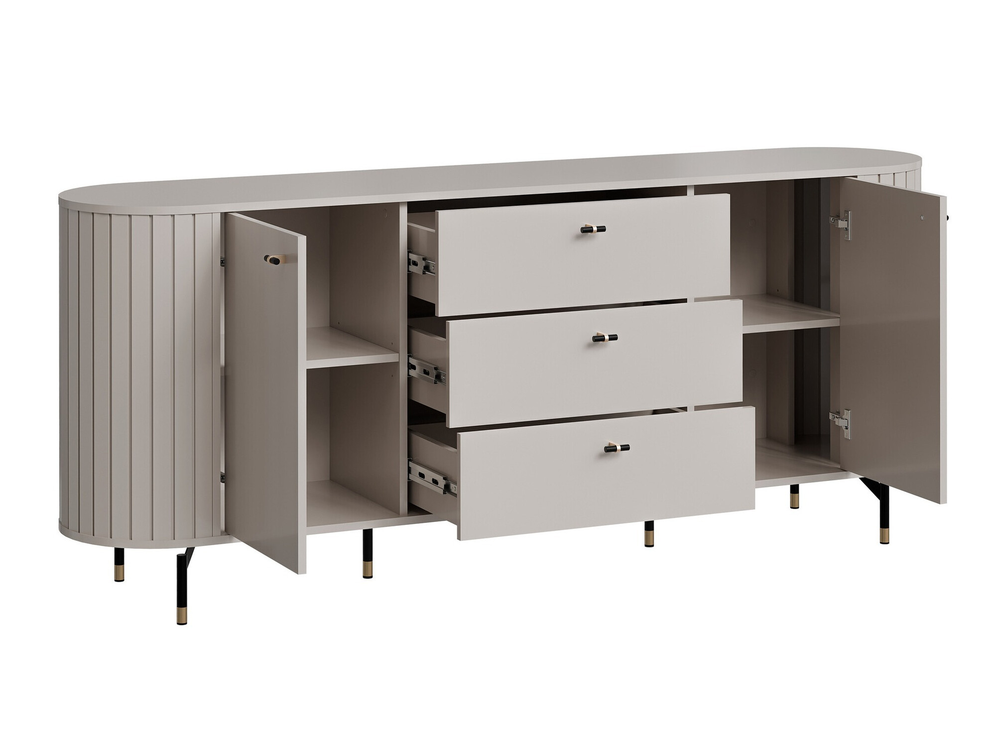 Nappali szett Novmono 110 (Fekete)