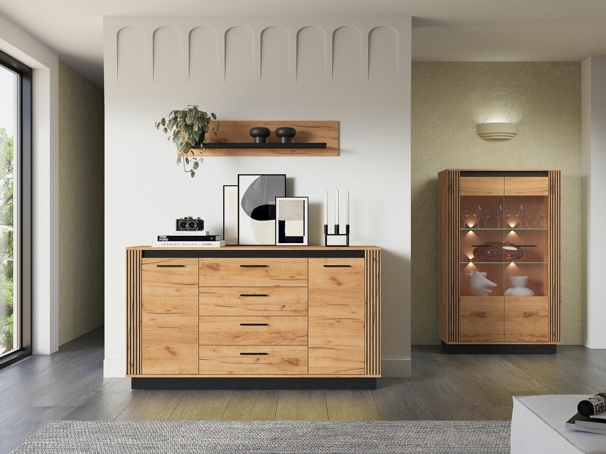 Fali polc Livluo 108