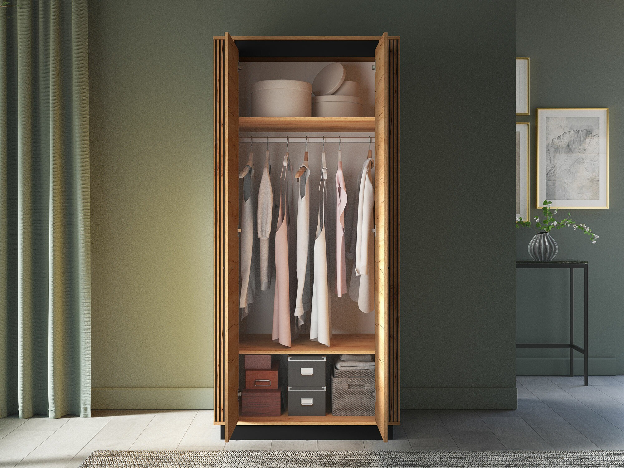 Gardróbszekrény Livluo 105