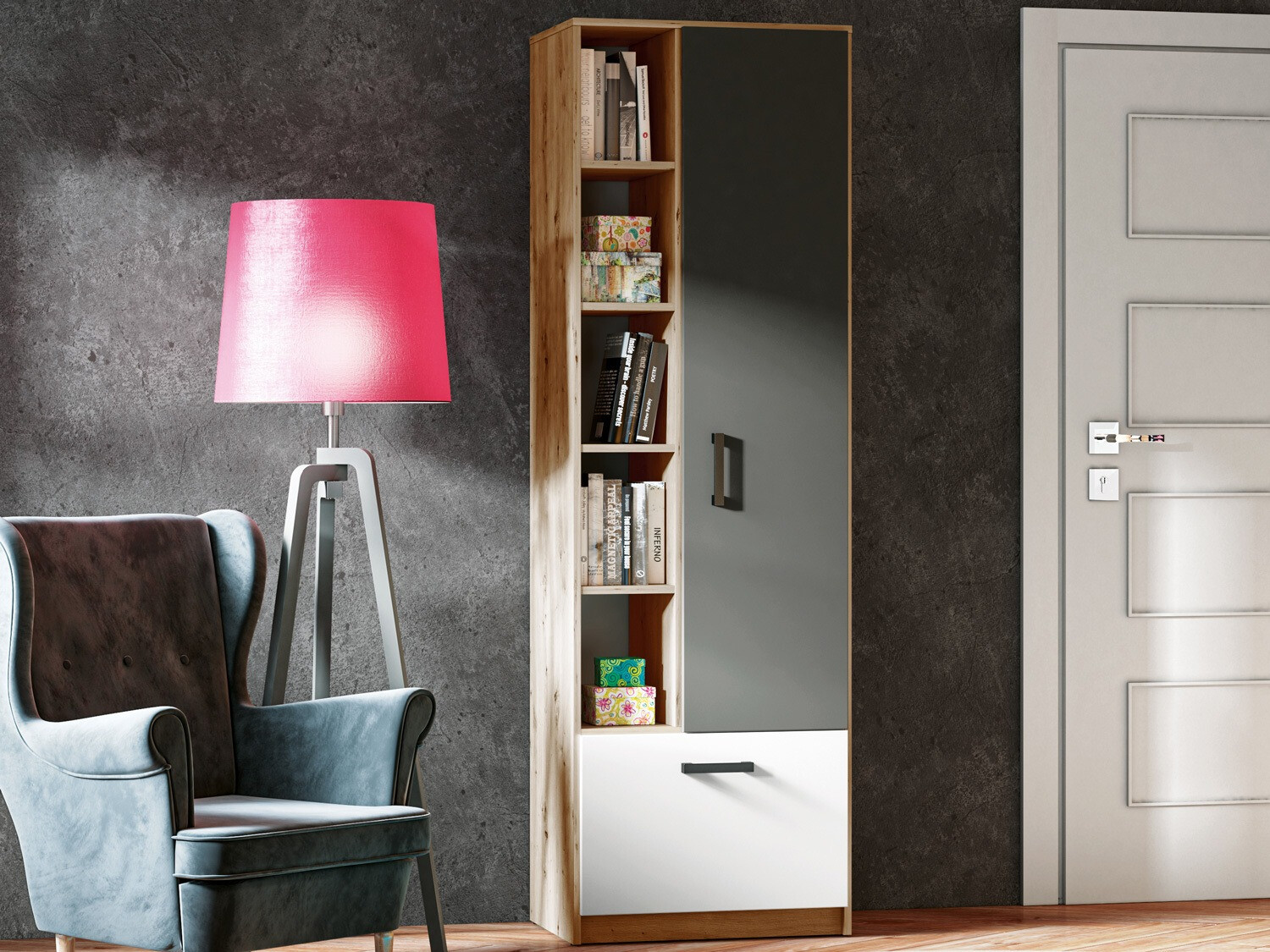 Könyvespolc Nucavu 102