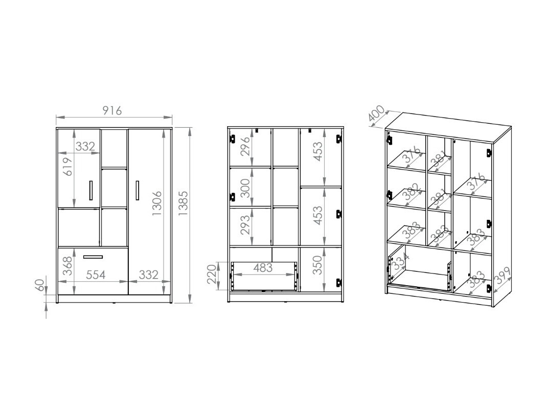 Szekrény Nucavu 104