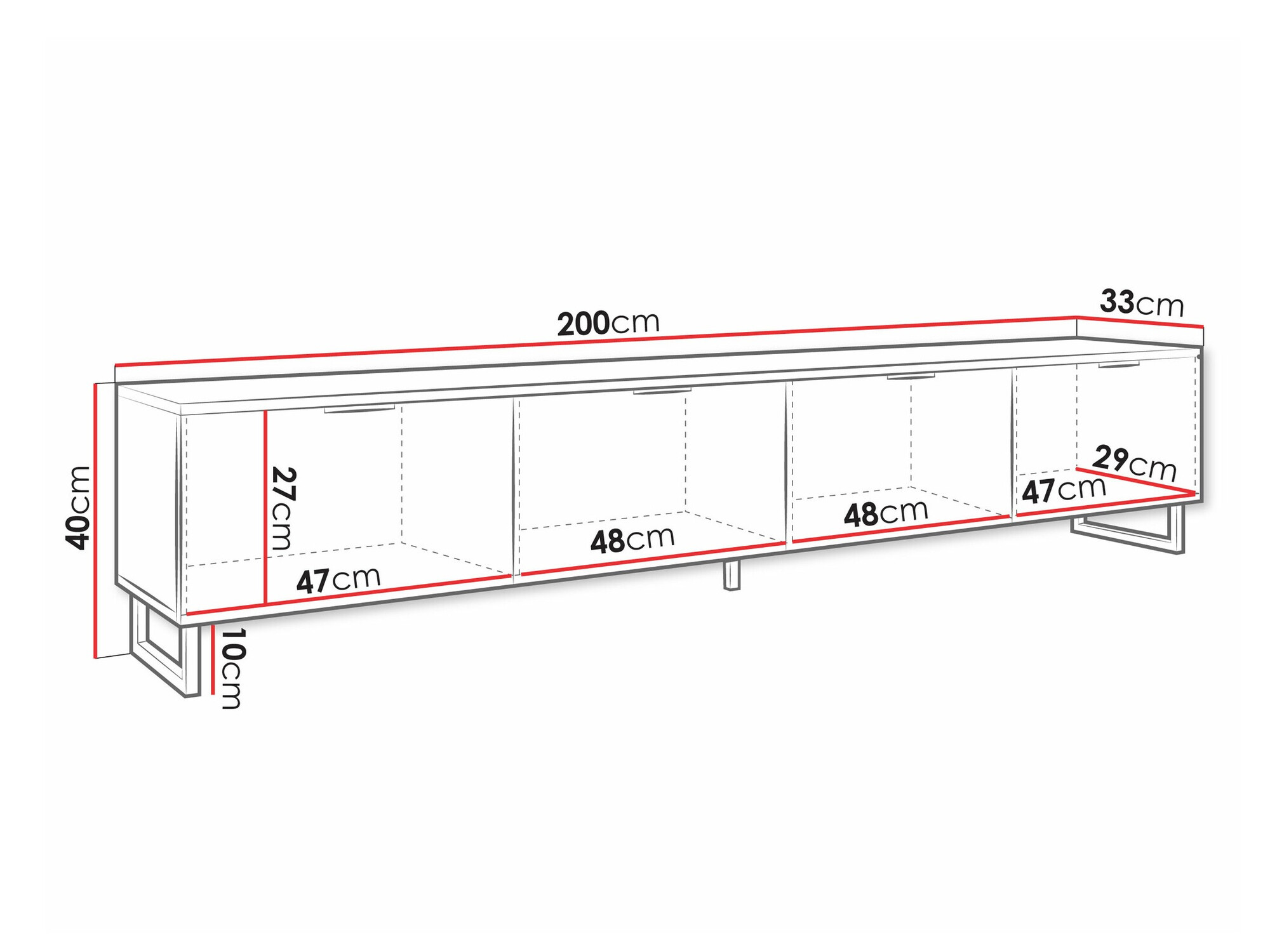 TV-állvány Levsoni 103