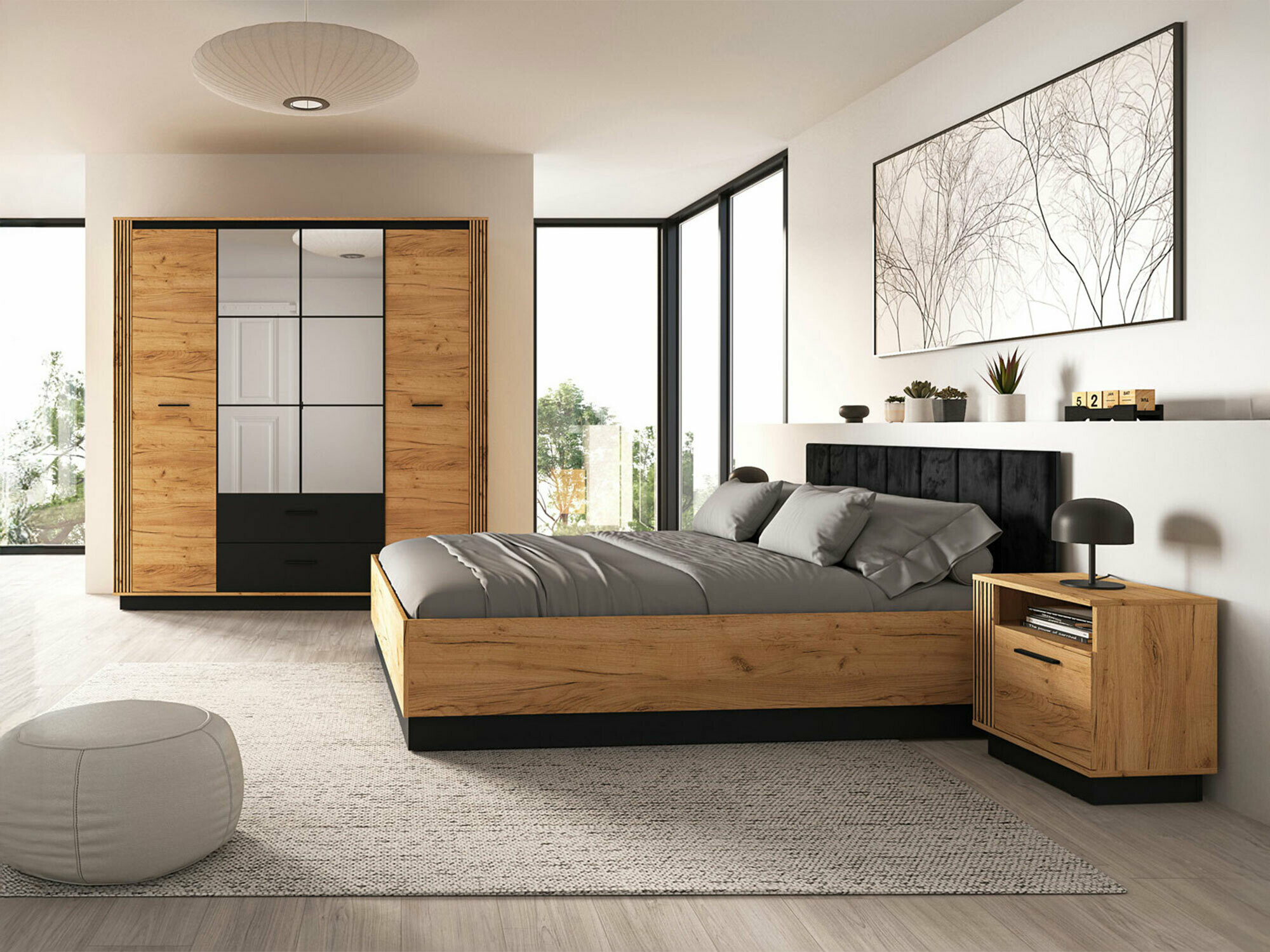 Hálószoba garnitúra Livluo 118