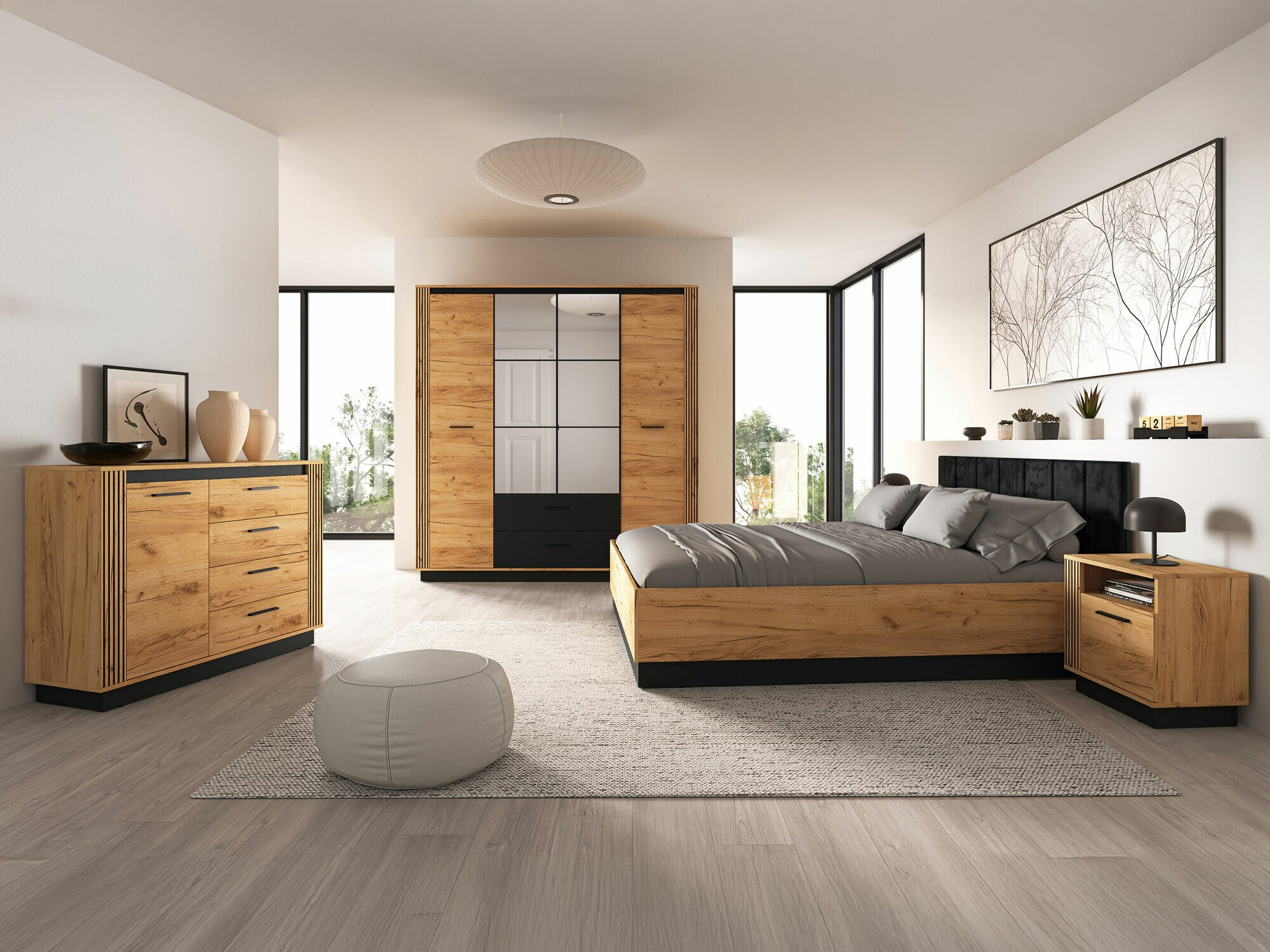 Hálószoba garnitúra Livluo 118