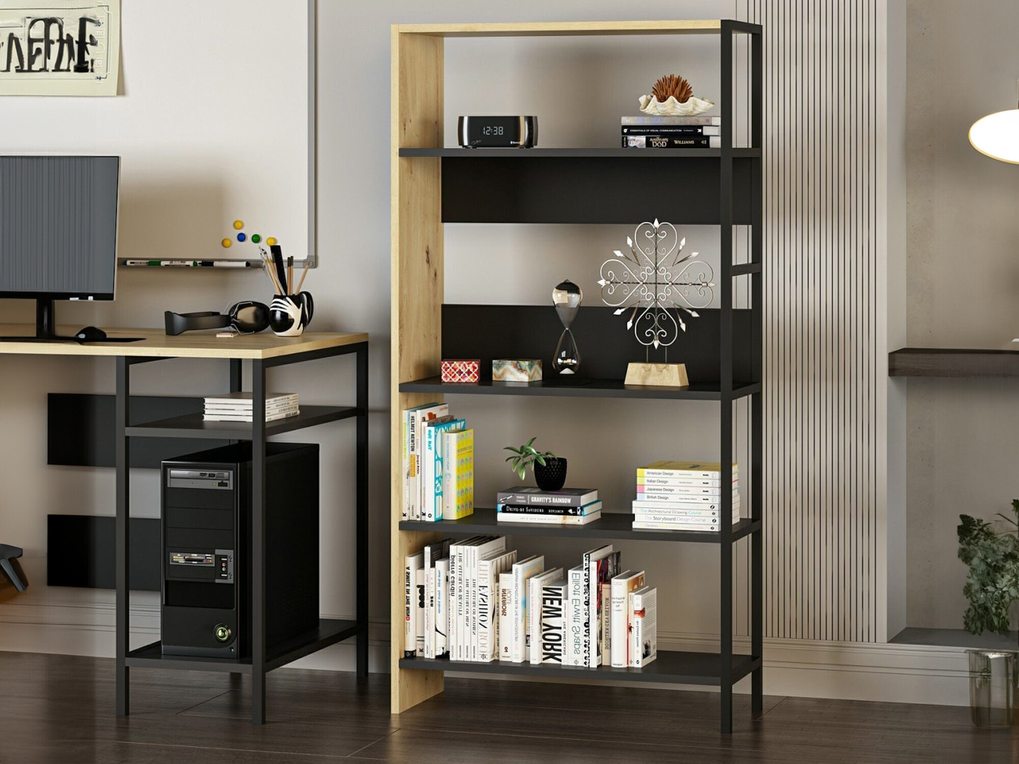 Könyvespolc Kailua 1133