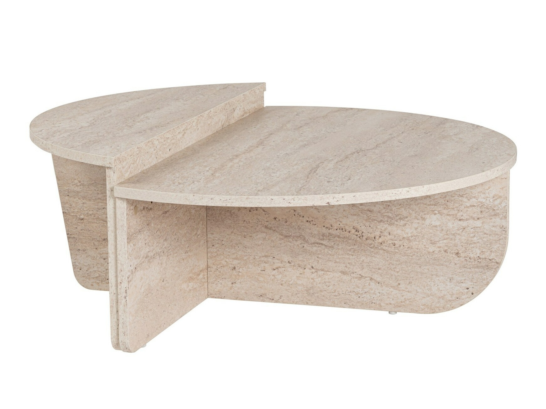 Dohányzóasztal szett Novato 100 (Világosbarna)