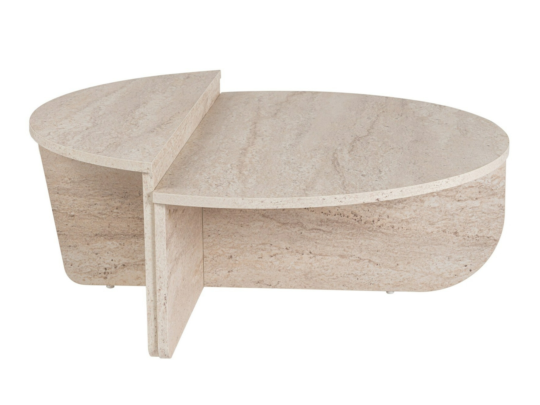 Dohányzóasztal szett Novato 100 (Világosbarna)