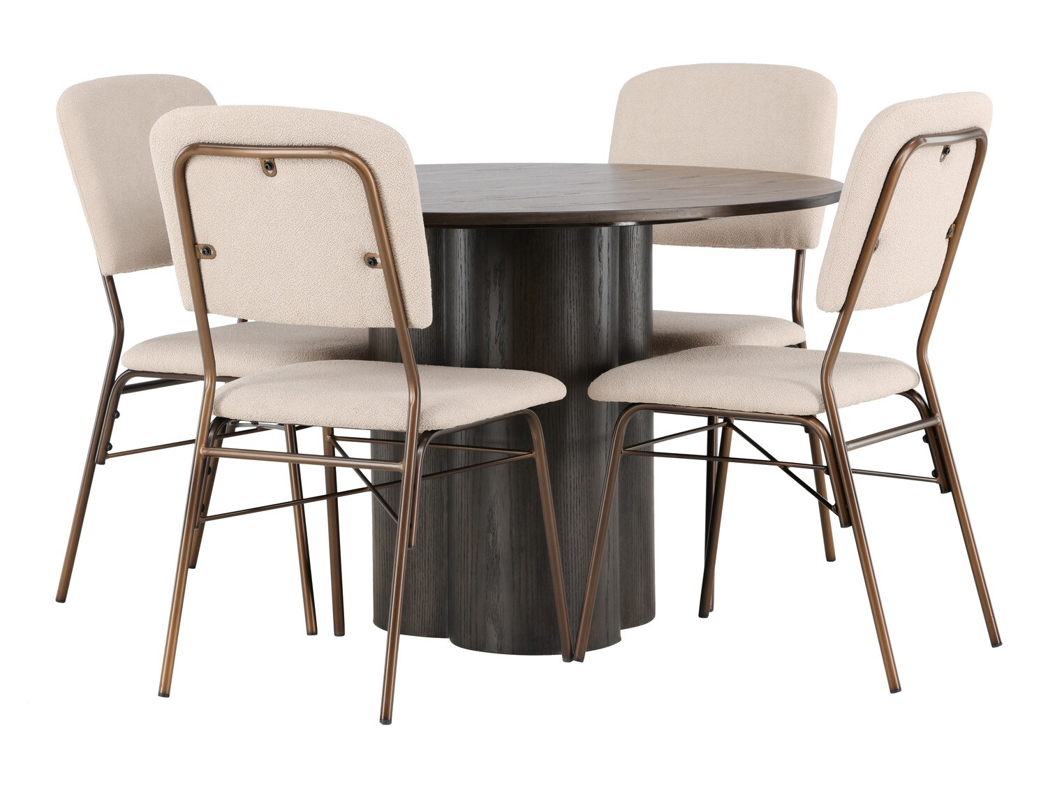 Étkezőgarnitúra Dallas 4606 (Sötét dió)