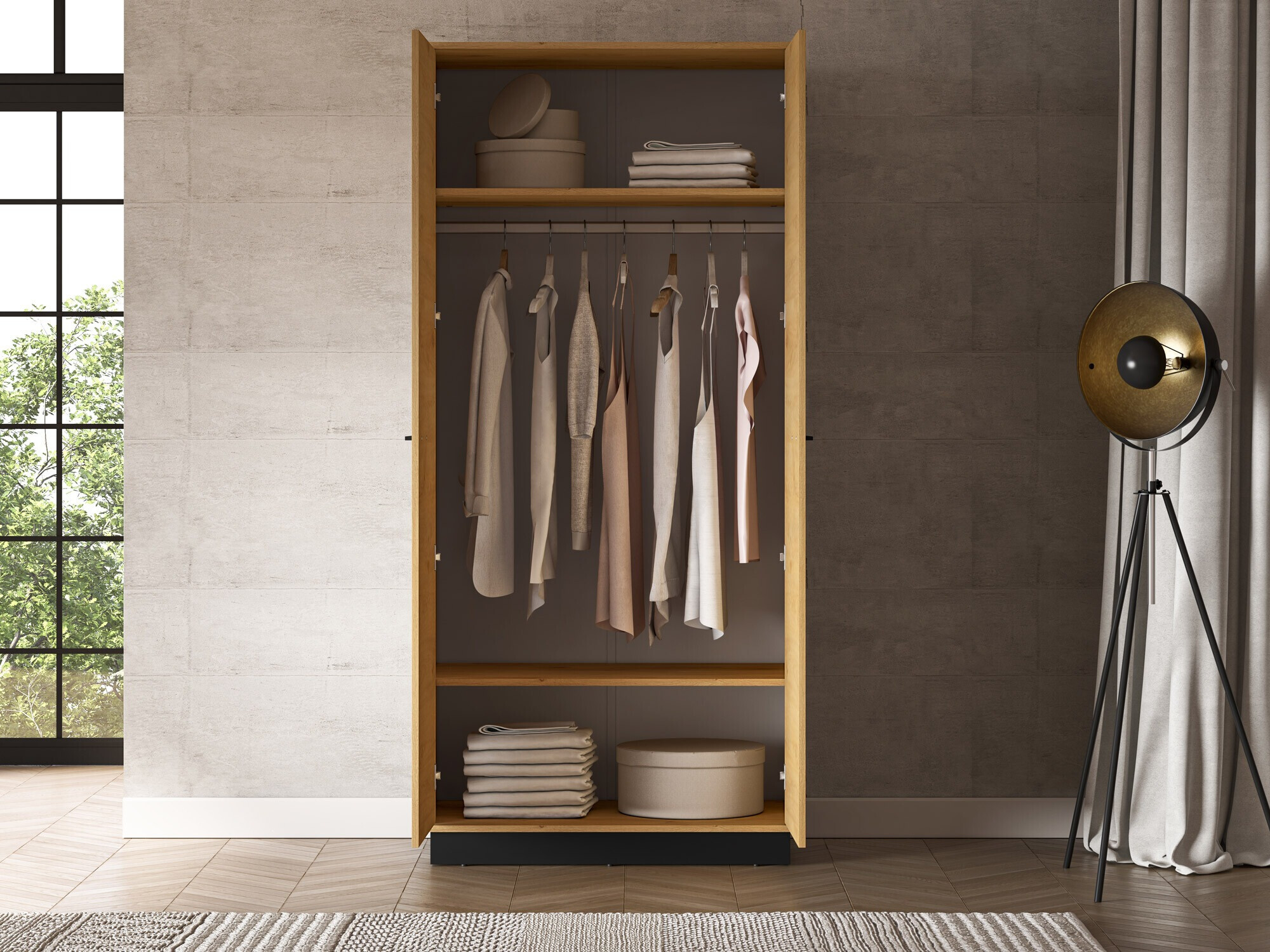 Gardróbszekrény Remenoe 101