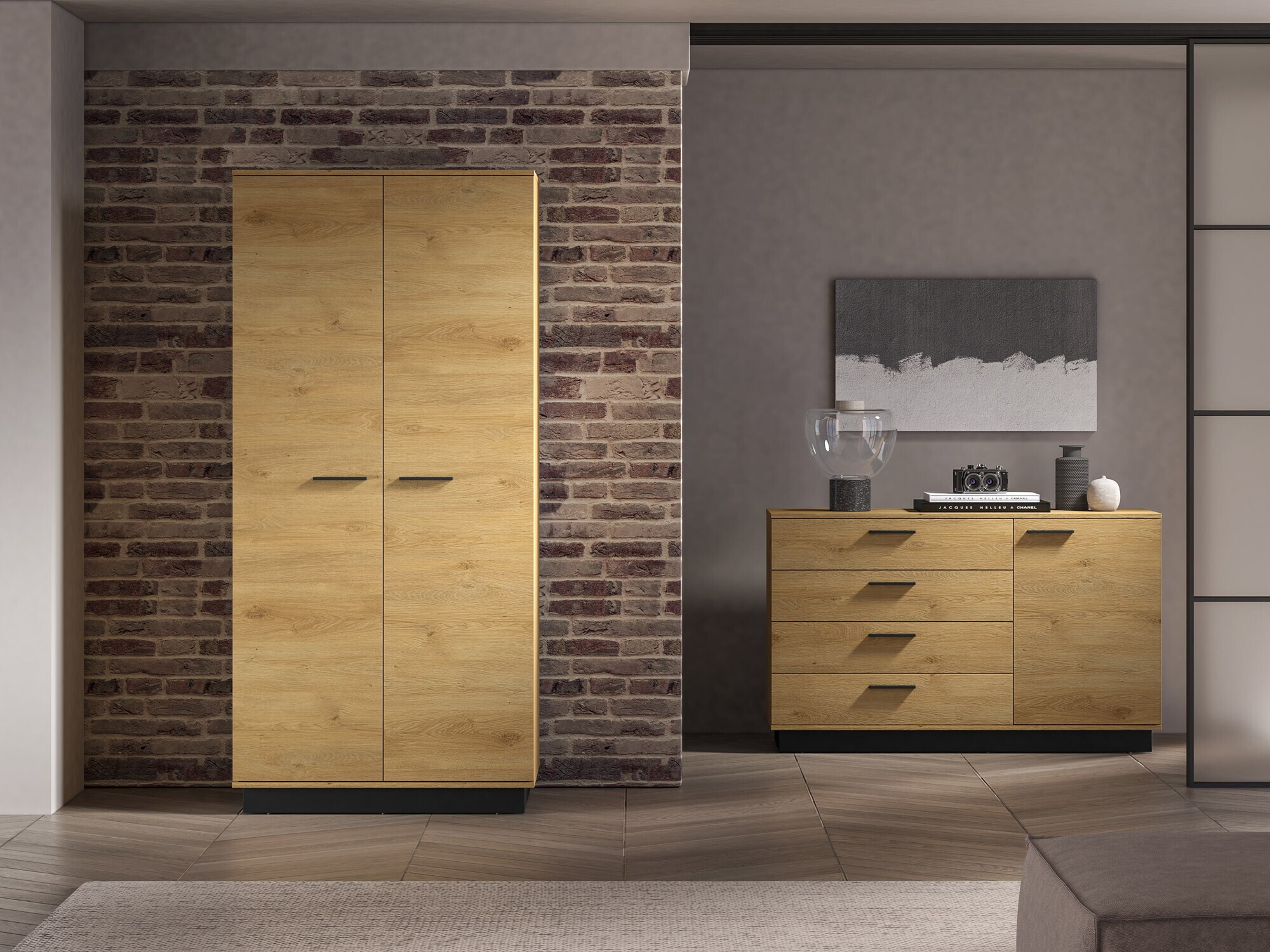 Gardróbszekrény Remenoe 101