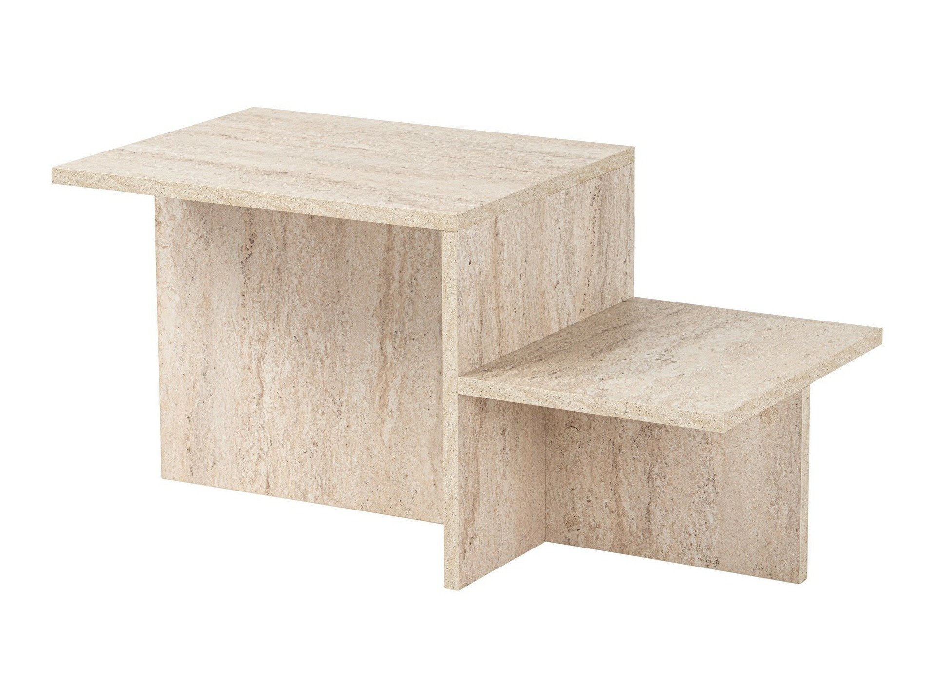 Dohányzóasztal Novato 104 (Könnyű travertin)