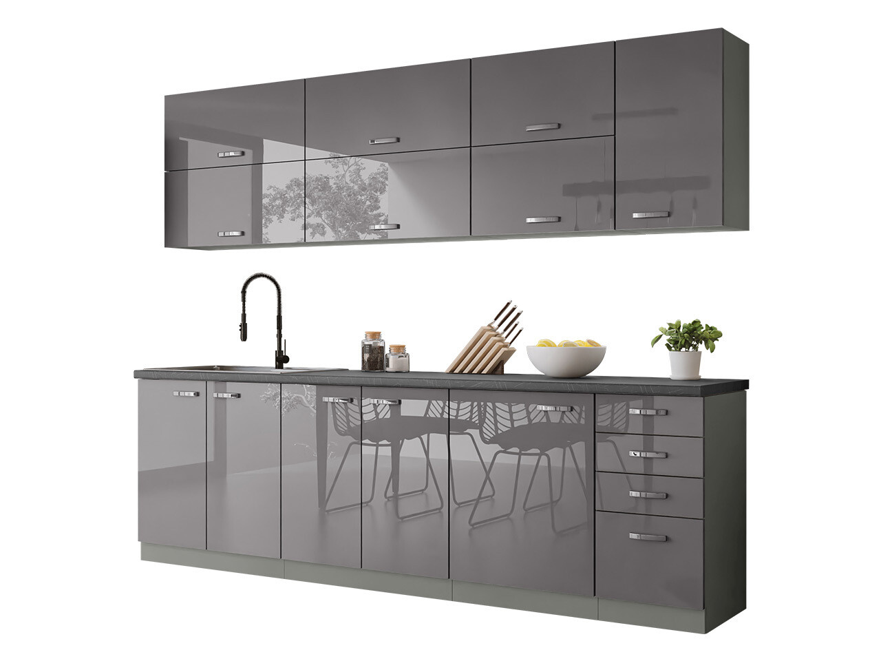 Moduláris konyha szett Multi Grey 123