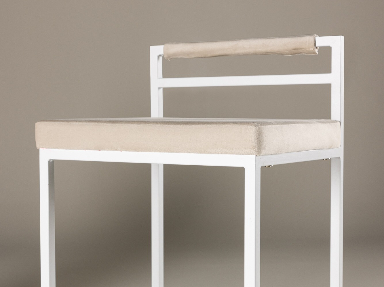 Alacsony bárszék Dallas 4519 (Fehér + Bézs)