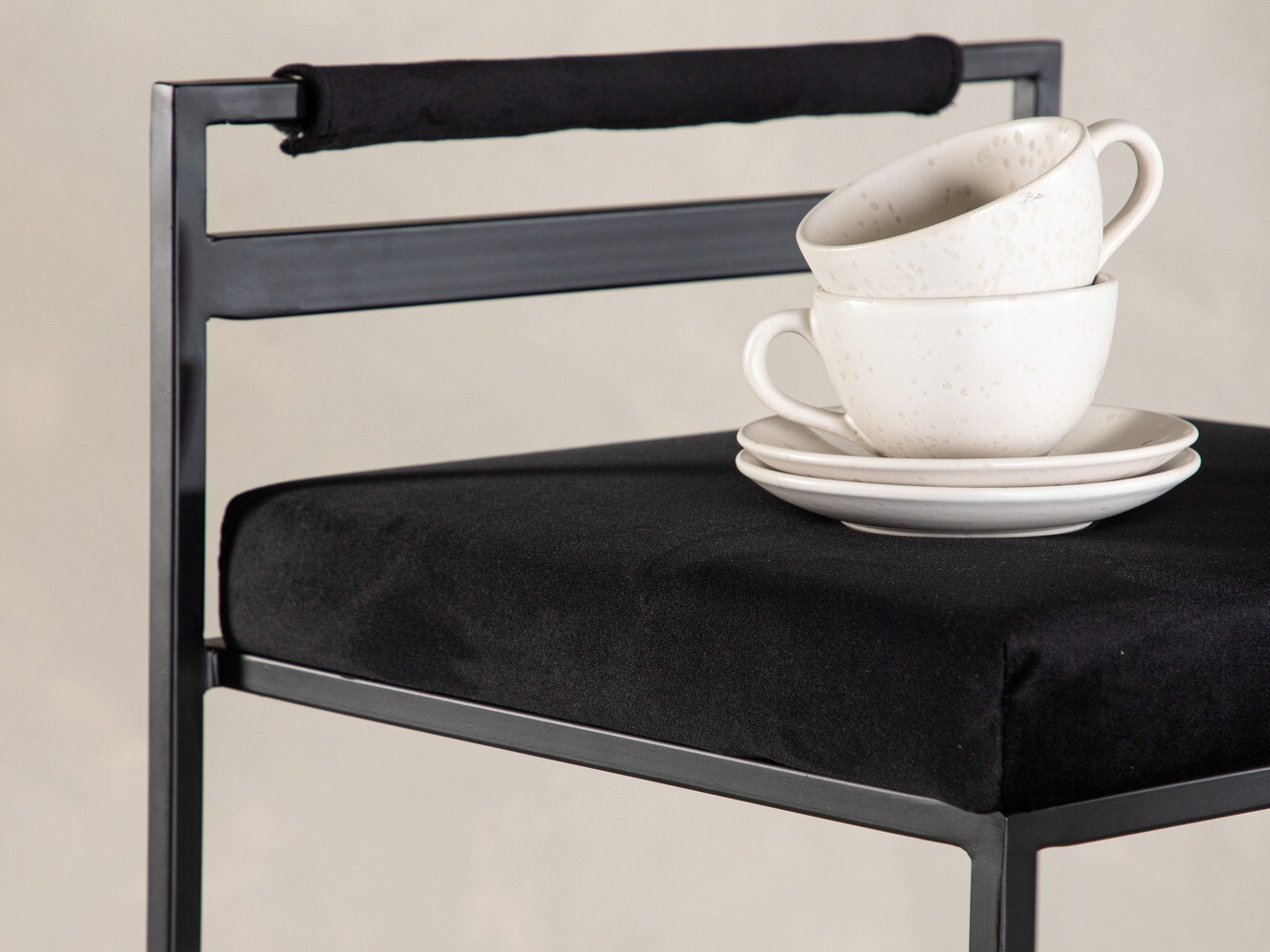 Alacsony bárszék Dallas 4519 (Fekete)