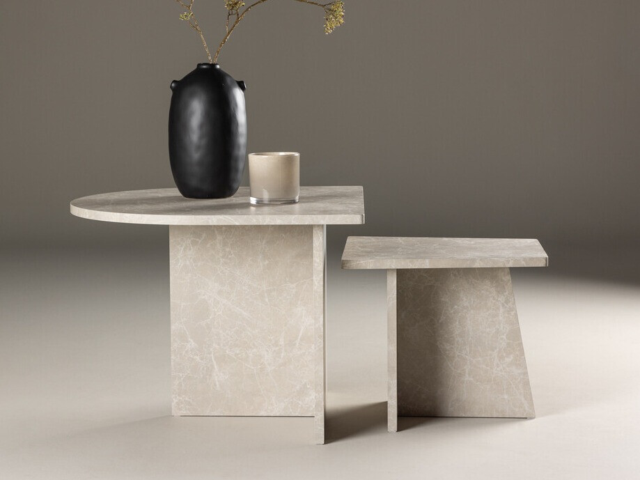 Dohányzóasztal szett Dallas 4880 (Bézs)