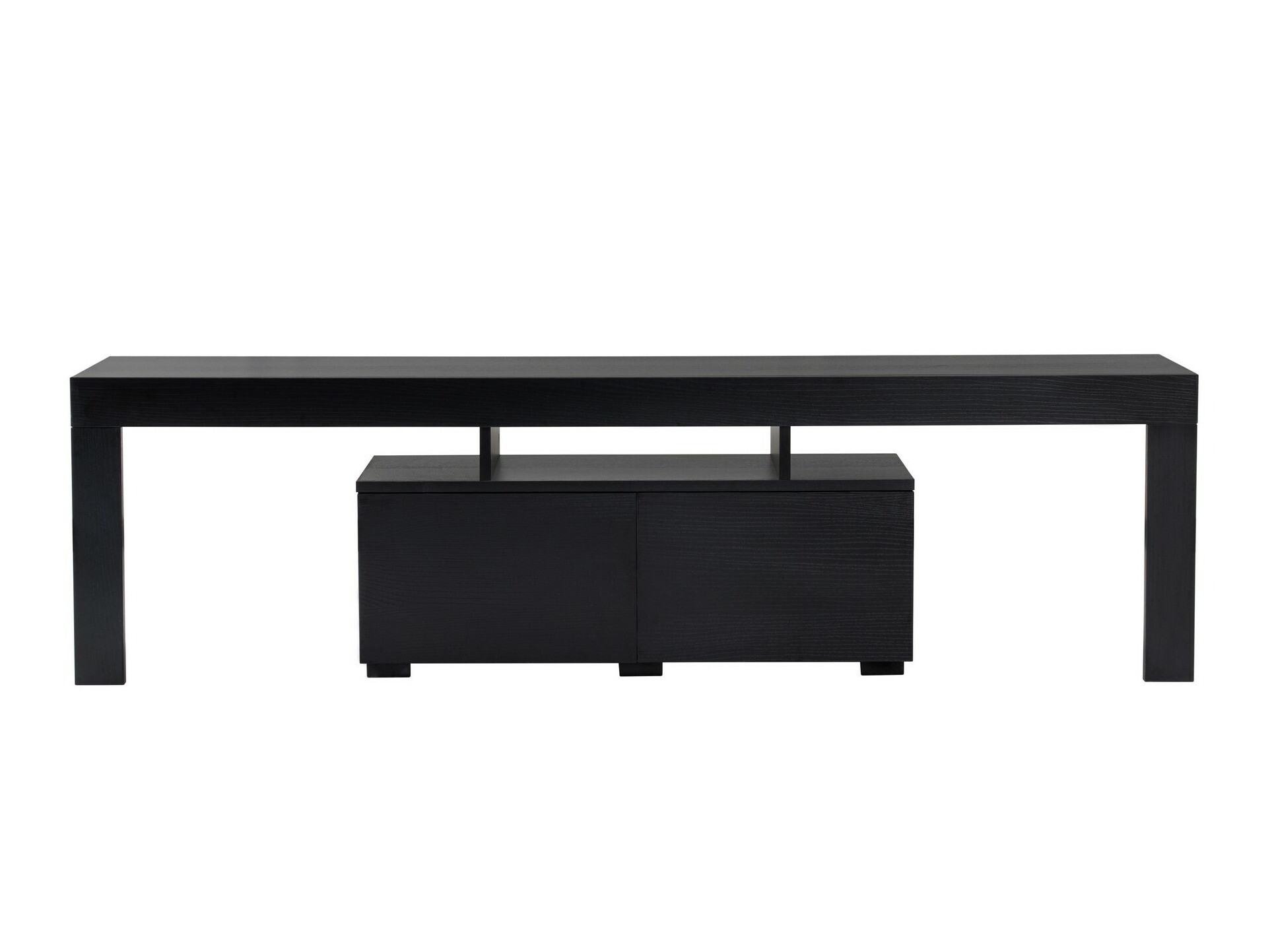 TV-állvány Novato 108 (Fekete)