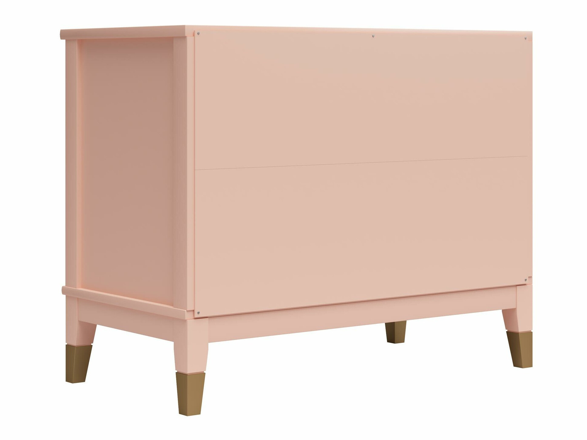 Éjjeliszekrény CosmoLiving by Cosmopolitan Belromu 107 (Rózsaszín)