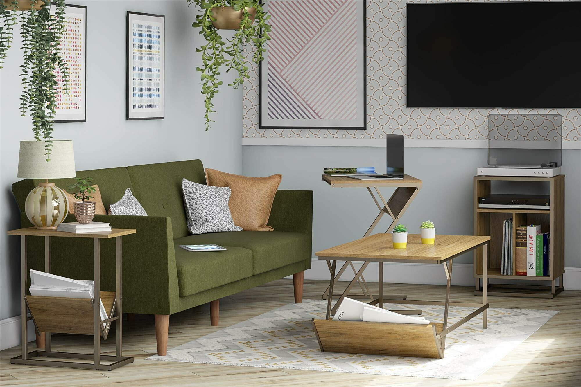 Dohányzóasztal Novogratz 185 (Dió)