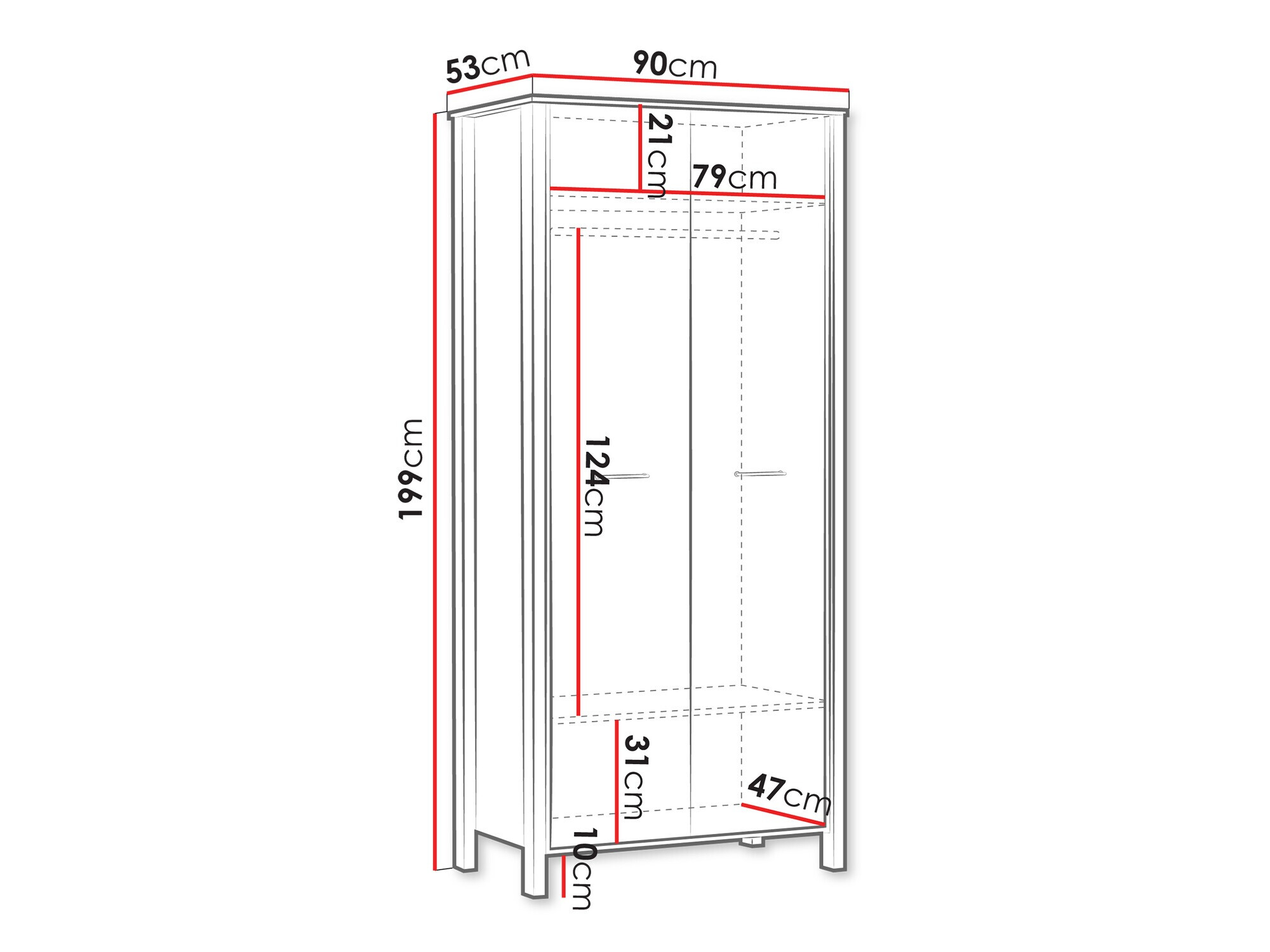 Gardróbszekrény Venmelu 112 (Wotan tölgy + Zöld)
