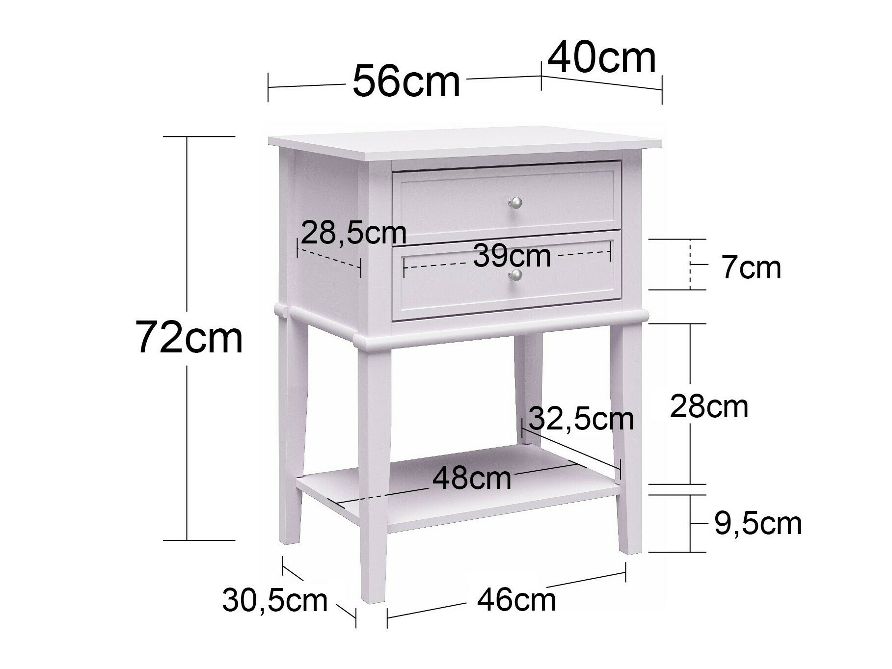 Kisasztal Sonfivo 103 (Zöld)