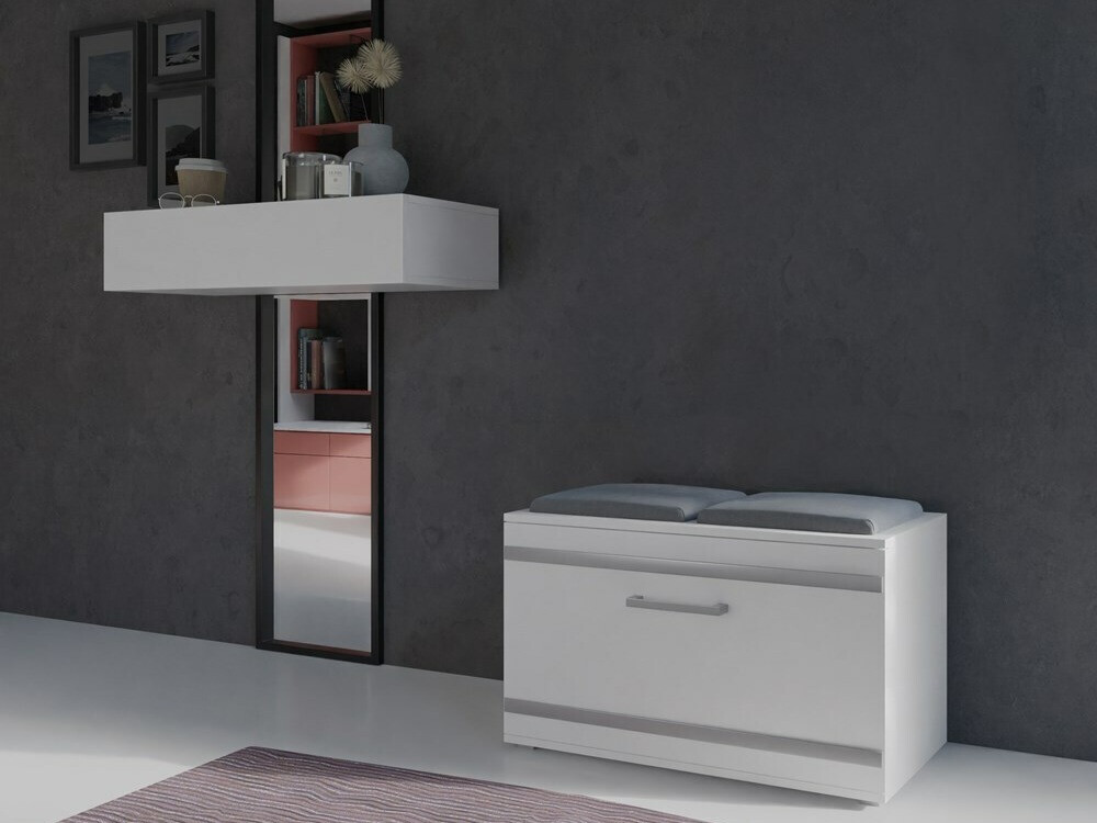 Cipőtároló Mandeville 179 (Fehér)