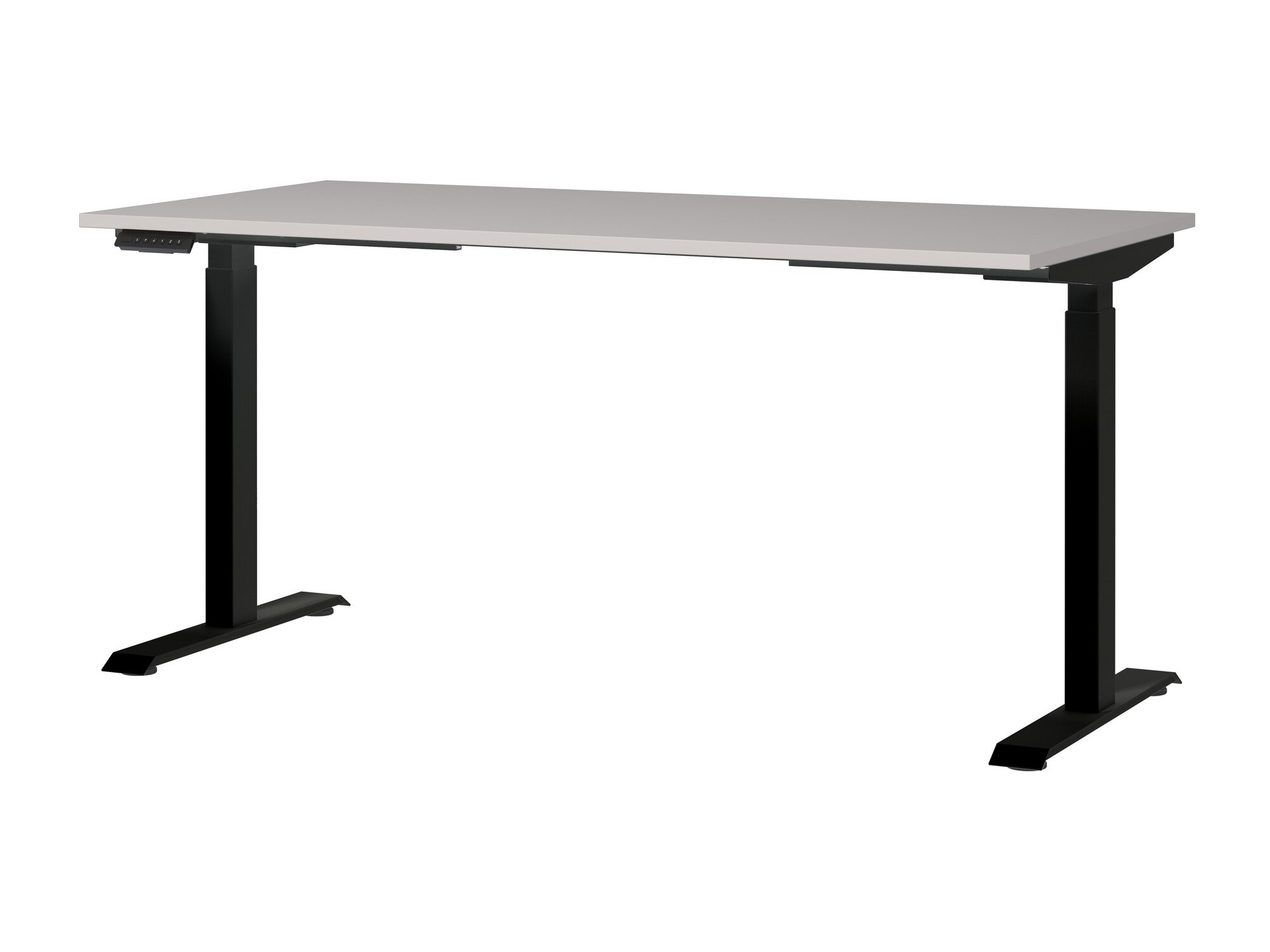 Állítható magasságú íróasztal Vesbeno 106 (Kasmír + Fekete)